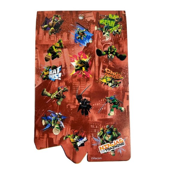 2013 Nickelodeon Teenage Mutant Ninja Turtles Sticker 5 Page Book Lean Mean GIFT - Picture 3 of 6